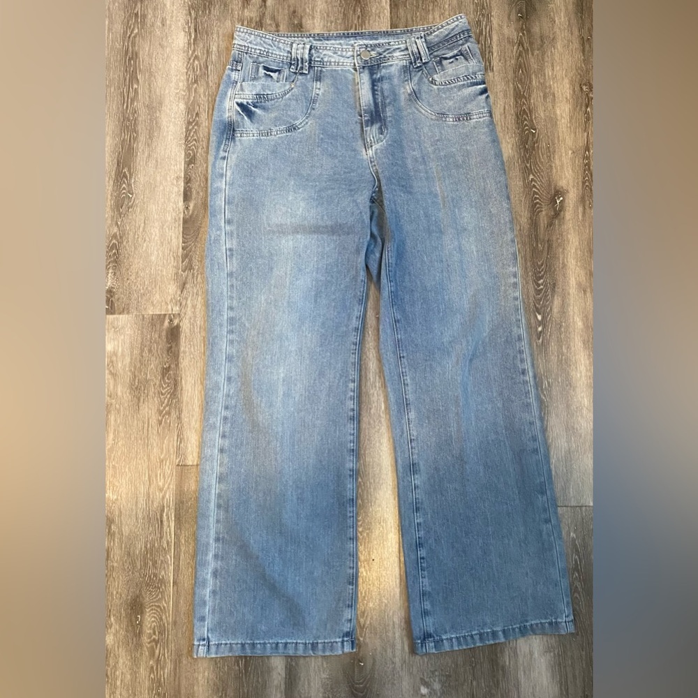 Gilipur High rise wide leg jeans. Size Large. Never worn.